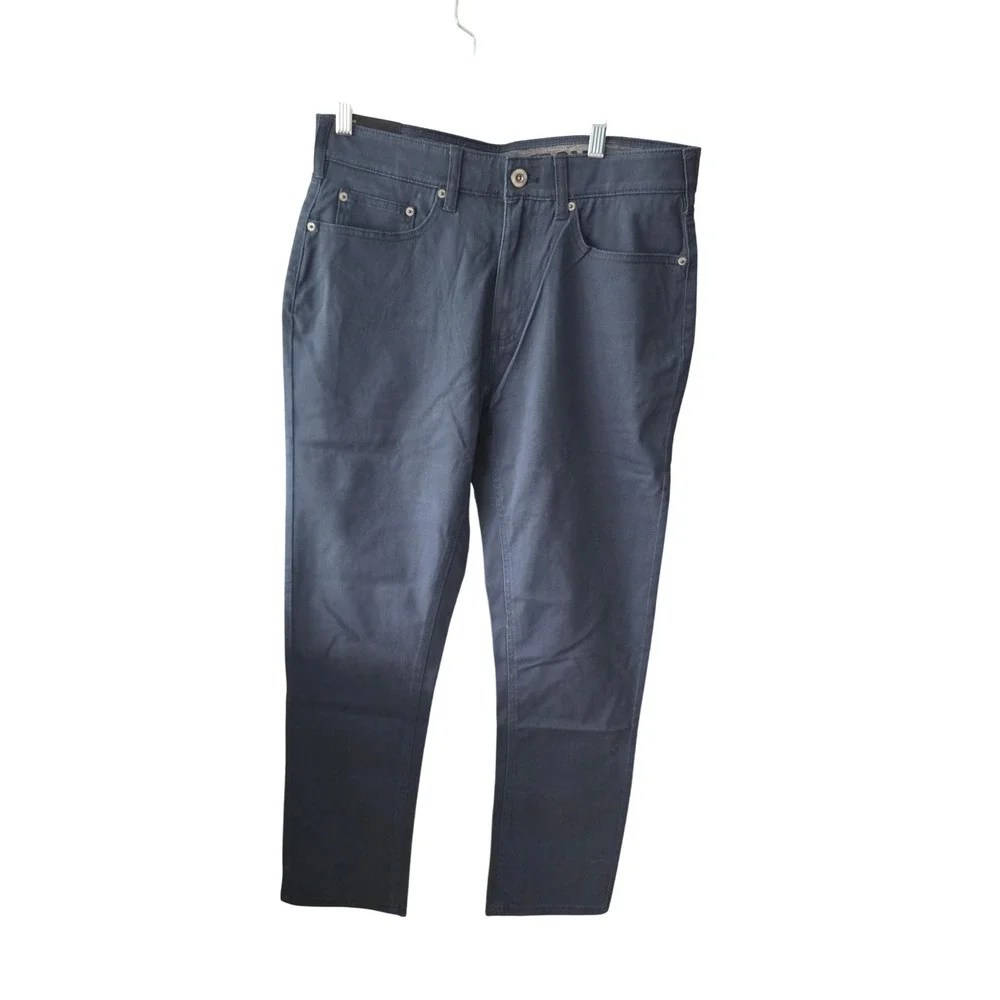 Iron Co Patriot Pant Mens 32x30 Midnight Blue New Straight Leg Comfort Flex